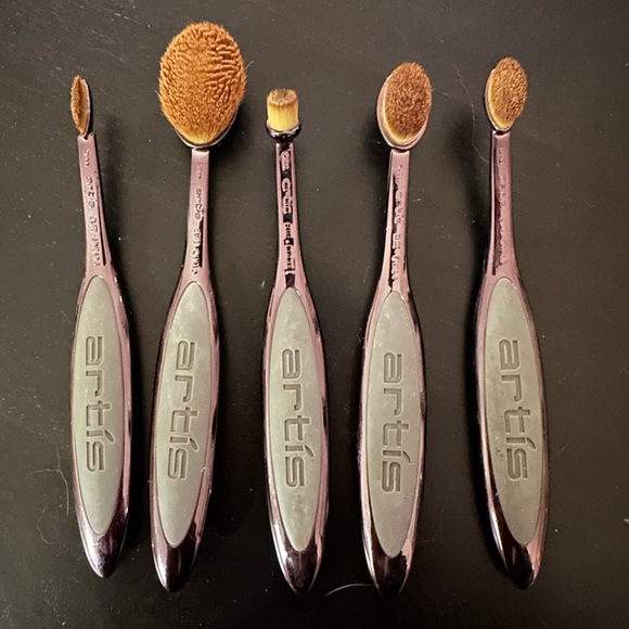 Artis Elite Collection 5 Brush Set - Mirror Smoke Finish - Picture 3 of 7